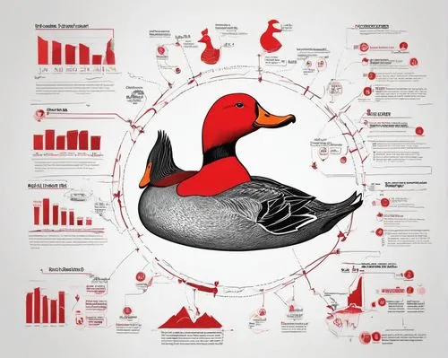 tufte,red duck,american merganser,common merganser,infographics,vector infographic,wildfowl,quackery,goosander,merganser,ogilvy,mergansers,alcidae,waterfowl,dataviz,the duck,blackduck,columbidae,greylag,infographic elements,Unique,Design,Infographics