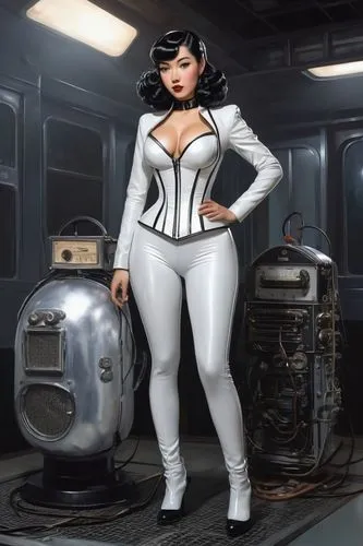 zatanna,zorita,lady medic,bettie,retro woman,superfortress,bombshells,radebaugh,zatara,retro women,retro pin up girl,wladimiroff,selina,madelyne,dita,female nurse,lilandra,retro girl,gwen,catsuit,Illustration,Japanese style,Japanese Style 15