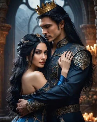 prince and princess,melian,frary,ravenelli,sanel,fingon,Photography,General,Fantasy