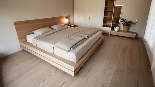 japanese-style room,bedroom,modern room,wood floor,bedstead,laminated wood,wooden pallets,kamar,headboards,wooden floor,wooden planks,hardwood floors,bedroomed,wooden mockup,bed,headboard,guestroom,be