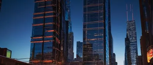 hudson yards,tishman,1 wtc,one world trade center,ctbuh,glass facades,tall buildings,urban towers,supertall,skyscapers,foshay,skyscrapers,escala,international towers,costanera center,manhattanite,kimmelman,wtc,vdara,blue hour,Illustration,American Style,American Style 03