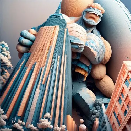 cinema 4d,metropolis,3d fantasy,3d render,mandelbulb,render,b3d,digital compositing,fantasy city,3d man,paper art,gaudí,3d rendering,3d rendered,michelin,fractalius,3d,distorted,3d figure,macroperspective