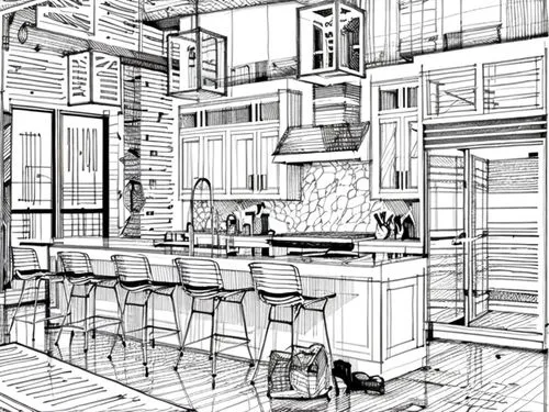 kitchen design,house drawing,kitchen interior,kitchen,modern kitchen interior,coloring page,an apartment,modern kitchen,wireframe graphics,the kitchen,wireframe,smart house,floorplan home,big kitchen,apartment,home interior,kitchenette,houses clipart,chefs kitchen,shared apartment,Design Sketch,Design Sketch,None