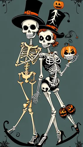 danse macabre,halloween background,skeletons,skulduggery,halloween illustration,halloween wallpaper,halloween vector character,halloween poster,vintage skeleton,spooktacular,deadpans,halloween banner,