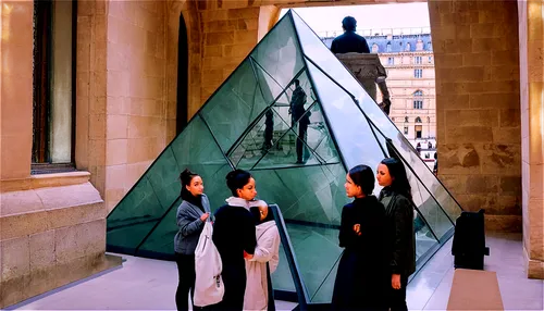 louvre,louvre museum,parisiennes,glass pyramid,demoiselles,faceted,postulants,soumaya museum,mouawad,pyramide,universal exhibition of paris,perfume bottle silhouette,thorgerson,visiteurs,soumaya,pistoletto,abayas,bipyramid,vitrine,attendants,Conceptual Art,Daily,Daily 15