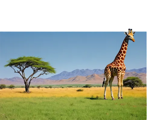 giraffes,two giraffes,giraffe,serengeti,giraffa,savane,melman,tsavo,conservancies,kemelman,savanna,zambezian,bamana,madagascar,uganda,africa,zululand,namib,safari,ruaha,Illustration,Realistic Fantasy,Realistic Fantasy 30