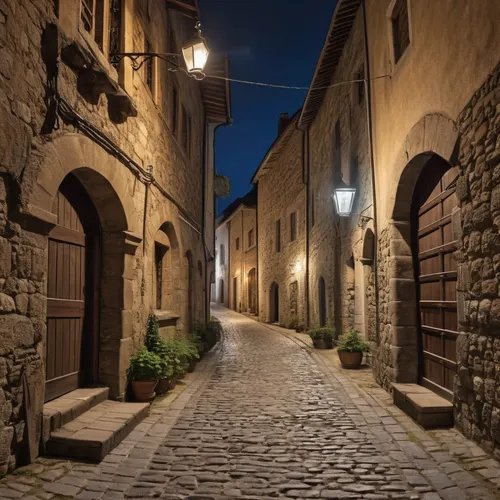 the cobbled streets,aix-en-provence,medieval street,volterra,arles,moustiers-sainte-marie,cobblestones,narrow street,south france,montepulciano,gordes,italy,cobblestone,provence,cobbles,getreidegasse,montefiascone,l'isle-sur-la-sorgue,citta alta in bergamo,old quarter,Photography,General,Realistic