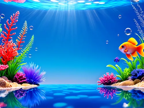 underwater background,underwater landscape,ornamental fish,marine tank,underwater world,aquiculture,underwater oasis,colorful water,aquatic life,aquarium,ocean background,aquatic animals,fish tank,sea life underwater,photo session in the aquatic studio,acquarium,aquatic plants,tropical fish,reef tank,oceanarium,Illustration,Japanese style,Japanese Style 02