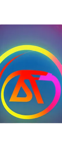 Colorful spectrum symbol, circular shape, glowing aura, vibrant colors, rainbow effect, delicate lines, 3D appearance, metallic surface, reflective material, high contrast lighting, shallow depth of f