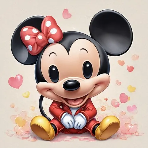 minnie mouse,minnie,micky mouse,mickey,micky,mickey mause,Illustration,Japanese style,Japanese Style 01