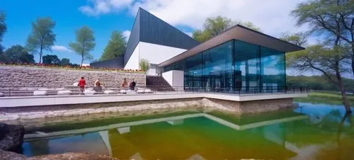 futuristic art museum,jasenovac,epfl,adjaye,gulbenkian,3d rendering