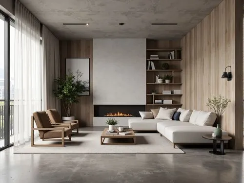 minotti,modern minimalist lounge,modern living room,fire place,mid century modern,contemporary decor,fireplace,modern decor,natuzzi,cassina,interior modern design,living room,livingroom,mahdavi,associati,donghia,exposed concrete,anastassiades,berkus,mid century house