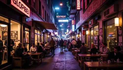 soho,street cafe,new york restaurant,izakaya,new york streets,shopping street,busan night scene,storefronts,pedestrian zone,laneways,alley,myeongdong,nolita,istiklal,sidestreet,beyoglu,alleyway,paris cafe,shimbashi,paris shops