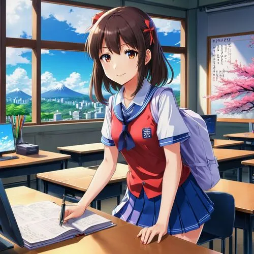 suzumiya,classroom,girl studying,megumi,shigure,classroom training,sakura background,japanese sakura background,akagi,kyon,azuki,schoolbreak,sakiko,shitamachi,minakami,noshiro,schoolteacher,shumeiko,tsukiko,school clothes,Illustration,Japanese style,Japanese Style 03