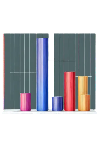 bar chart, colorful, 3D visual, detailed labels, minimalistic background, bold font, various colors, horizontal axis, vertical axis, grid pattern, soft lighting, realistic, infographic style, statisti