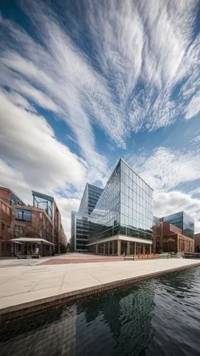 hafencity,northeastern,glass facade,university of wisconsin,glass building,glass facades,malmö,kettunen center,autostadt wolfsburg,office buildings,espoo,kirrarchitecture,kiel,bydgoszcz,new building,the waterfront,elbphilharmonie,water cube,corporate headquarters,biotechnology research institute,Architecture,General,Masterpiece,Postmodernism 1