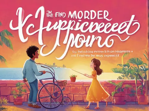 Join Lucy Cooper on a heartwarming journey as she finds love and happiness in unexpected ways.,moedergans,moederzorg,blogs of moms,honeymoon,motor scooter,modern,modena,book cover,rose woodruff,film p