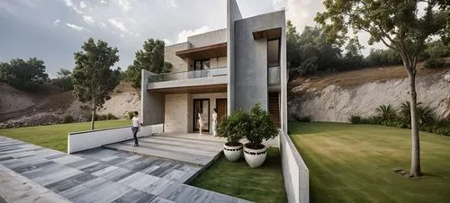 mirror house,cubic house,modern house,landscape design sydney,dunes house,landscape designers sydney,cube house,modern architecture,landscaped,exposed concrete,stucco wall,glass wall,cantilevered,3d rendering,residential house,vivienda,glass facade,balustraded,residencia,roof landscape