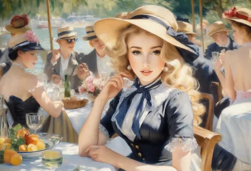 cigarette girl,stewardess,woman with ice-cream,retro women,vintage women,woman at cafe,twenties women,vintage art,tea party,vintage woman,retro pin up girls,blonde woman,retro woman,vintage girls,women at cafe,french 75,vintage 1950s,aperitif,afternoon tea,pin-up girls