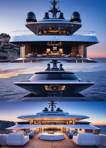 An Amazing Experience In The Côte d'Azur Aboard The Heesen Galactica Super Nova 2,superyacht,luxury yacht,yacht exterior,yacht,yachts,on a yacht,flagship,luxury property,very large floating structure,