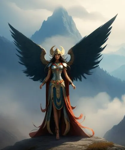 dawnstar,archangel,the archangel,zauriel,seraphim,prophetess,sisoulith,prospera,hawkgirl,wadjet,etheria,asherah,goddess of justice,nephthys,niobe,athena,seraph,uriel,archangels,angel of death,Conceptual Art,Sci-Fi,Sci-Fi 01