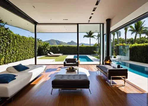 luxury home interior,modern living room,interior modern design,beautiful home,living room,modern decor,modern minimalist lounge,luxury property,great room,landscaped,contemporary decor,luxury home,modern house,modern style,amanresorts,interior design,glass wall,livingroom,dreamhouse,tropical house,Illustration,Retro,Retro 21