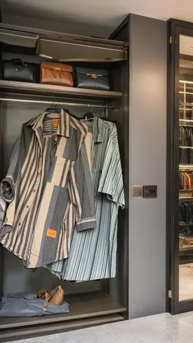 walk-in closet,closet,wardrobe,women's closet,storage cabinet,armoire,display case,garment racks,search interior solutions,vitrine,men's wear,hinged doors,shoe cabinet,sliding door,showroom,men clothe