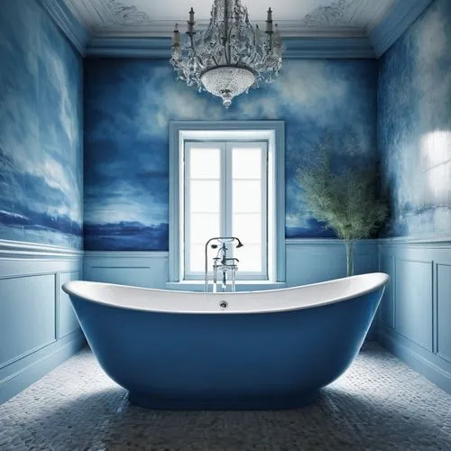 bath room,luxury bathroom,bagno,blue room,wallcovering,bathtub,Photography,Black and white photography,Black and White Photography 07