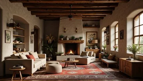 loft,fireplace,home interior,fireplaces,sitting room,living room,fire place,interior decor,interiors,interior design,rustic aesthetic,scandinavian style,livingroom,moroccan pattern,contemporary decor,coziness,modern decor,decors,great room,beautiful home