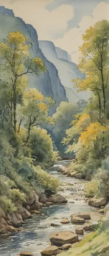 river landscape,watercolor background,brook landscape,watercolour,robert duncanson,mountain scene,mountain river,autumn landscape,watercolor,landscape background,watercolor painting,mountain stream,watercolor sketch,exmoor,mountain landscape,water color,meadow in pastel,watercolor paper,autumn mountains,a river,Illustration,Black and White,Black and White 27