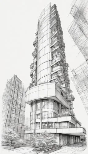 unbuilt,arcology,sketchup,revit,edificio,high-rise building,skyscraping,highrises,high rise building,highrise,high rise,arquitectonica,lasdun,high rises,densification,antilla,residential tower,elphi,arquitectura,ctbuh,Illustration,Black and White,Black and White 30