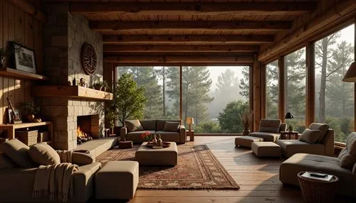 the cabin in the mountains,sunroom,chalet,living room,rustic aesthetic,livingroom,log home,log cabin,family room,sitting room,front porch,rustic,fireplace,fire place,fireplaces,natuzzi,forest house,home interior,lodge,coziest