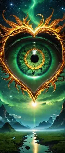 cosmic eye,fire heart,samuil,anahata,auroral,spiral nebula