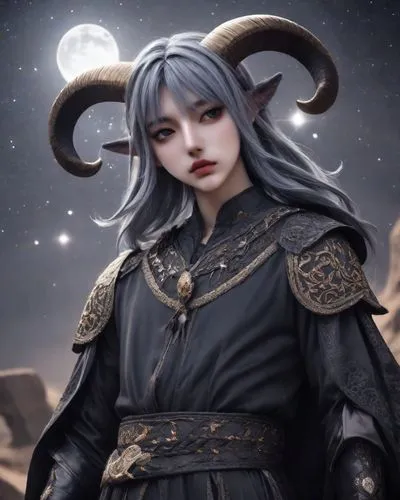 dark elf,zodiac sign libra,mervat,demoness,astaroth,seimei