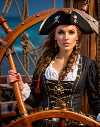 pirate,pirates,pirate treasure,east indiaman,jolly roger,pirate ship,piracy,seafaring,pirate flag,ships wheel,galleon,scarlet sail,naval officer,the sea maid,captain,galleon ship,sea fantasy,nautical star,full-rigged ship,caravel