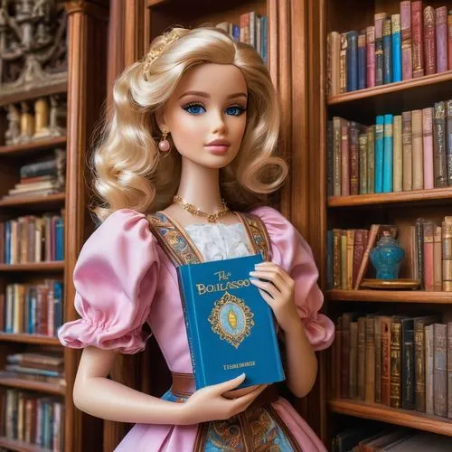 bibliophile,librarian,princess sofia,library book,bookish,bookstar,bibliophiles,rapunzel,book antique,vintage books,female doll,magic book,storybook,vintage doll,collectible doll,principessa,barbie doll,women's novels,bookworm,fairy tale character,Art,Artistic Painting,Artistic Painting 05