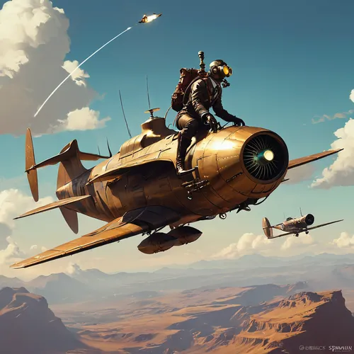 glider pilot,fighter pilot,junkers,air combat,corsair,republic p-47 thunderbolt,douglas sbd dauntless,flying machine,grumman f8f bearcat,warthog,x-wing,messerschmitt bf 109,air ship,biplane,ground attack aircraft,monoplane,lockheed hudson,messerschmitt bf 108,north american p-51 mustang,fighter aircraft,Conceptual Art,Fantasy,Fantasy 06