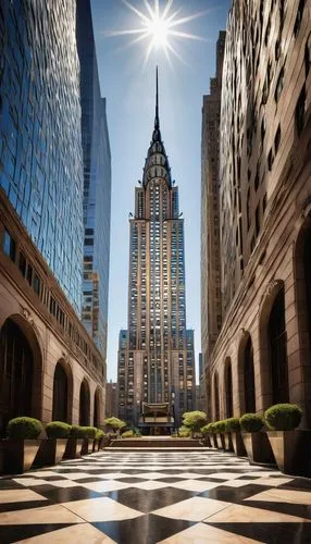 chrysler building,skyscrapers,renaissance tower,highmark,foshay,skycraper,metropolis,pru,skyscraper,rockefeller plaza,gct,rotana,klcc,phila,habtoor,abdali,the skyscraper,escala,tishman,difc,Conceptual Art,Daily,Daily 01