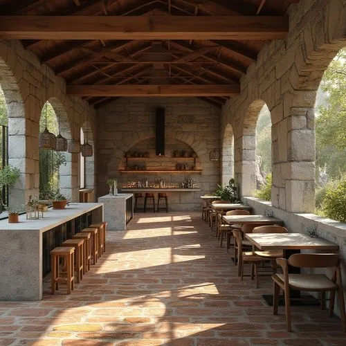 masseria,refectory,cloister,patios,cloisters,cloistered,locanda,inglenook,servery,outdoor dining,agritubel,amanresorts,provencal life,monastero,cantine,winery,telleria,patio,tile kitchen,mayacamas,Photography,General,Realistic