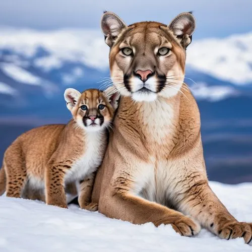 cougars,pumas,mountain lion,snowcats,lionesses,great puma,cougar,disneynature,ligers,lynxes,winter animals,wildlife,felids,lions couple,lince,cute animals,icecats,wild animals,snowshoe,snowshoers,Photography,General,Realistic