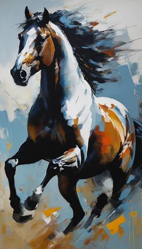 painted horse,horse running,colorful horse,equine,galloping,gallop,black horse,arabian horse,a white horse,racehorse,horses,horse,shire horse,carousel horse,wild horse,equestrian,white horse,a horse,draft horse,arabian horses,Conceptual Art,Oil color,Oil Color 02