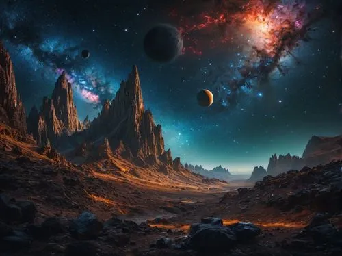 alien planet,alien world,exoplanets,space art,fantasy picture,exoplanet,Photography,General,Fantasy