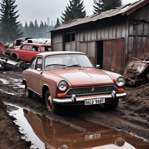 polski fiat 125p,volvo amazon,trabant,moskvitch 412,gaz-21,borgward,borgward hansa,volvo p1800,triumph dolomite,volvo 164,zastava 750,volvo 140 series,fiat 1200,w112,volga car,mg mgb,moskvitch 400-420,ford taunus,gaz-12 zim,bmw 700,Photography,General,Realistic