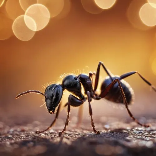 ant macro shot,ant bug standing on top of the ground,ant,myrmica,camponotus,myrmecia,bee,two bees,Photography,General,Commercial