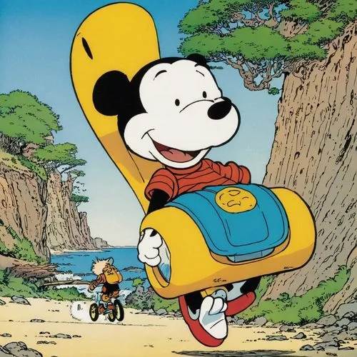 topolino,uderzo,gottfredson,spirou,franquin,marsupilami,yakko,cartoon car,mickey mause,snoopy,autopia,watterson,garfein,bamse,hyuck,nelvana,mouseketeer,waterson,disneytoon,popeye village,Illustration,Children,Children 02