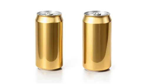 Metallic beer can, golden color, cylindrical shape, rounded edges, transparent glass window, silver lid, pull-tab opener, condensation droplets, shiny surface, reflective lighting, 3/4 composition, sh