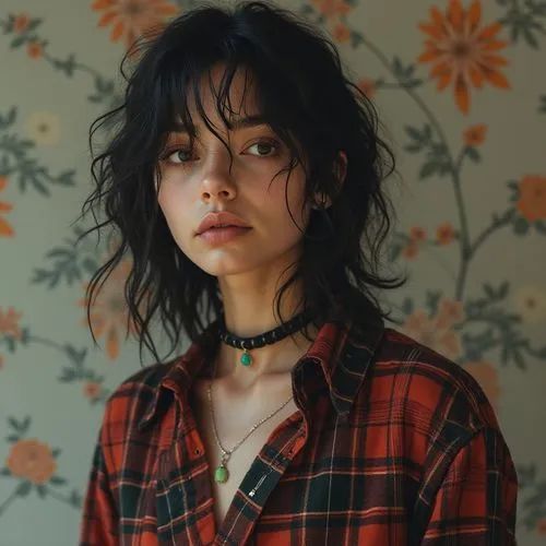 flannel,tartan,grunge,plaid,cowboy plaid,alita,light plaid,kreuk,erma,tartan colors,xiaoli,zhenya,girl portrait,xcx,buffalo plaid,portrait of a girl,hudgens,maia,chokers,floral,Photography,Fashion Photography,Fashion Photography 01