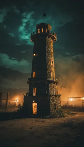 fire tower,watchtower,lookout tower,electric lighthouse,lighthouse,watertower,night watch,water tower,ghost castle,lifeguard tower,petit minou lighthouse,light house,night photography,observation tower,night scene,blockhouse,beacon,point lighthouse torch,light station,dust plant,Photography,Documentary Photography,Documentary Photography 01