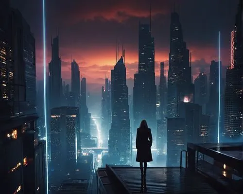 coruscant,cyberpunk,metropolis,dystopian,cybercity,cityscape,coruscating,futuristic landscape,dystopias,futuristic,skyscrapers,sci - fi,city at night,bladerunner,futuregen,dystopia,the skyscraper,skyscraper,the city,polara,Photography,Artistic Photography,Artistic Photography 14