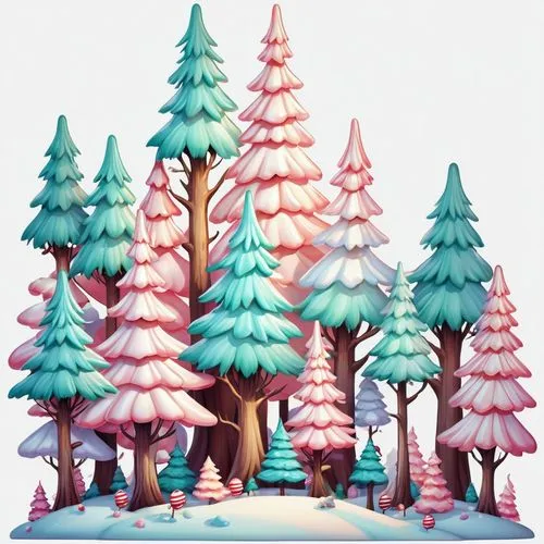 winter forest,snow trees,winter background,christmas snowy background,fir forest,coniferous forest,Illustration,Abstract Fantasy,Abstract Fantasy 11